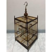 ราคา กรงนกหัวจุก กรงสปอร์ต 15ซี่ พร้อมหัว กรงนก กรงนกหัวจุก สำหรับนกกรงหัวจุก กรงนก พร้อมส่ง ถูกที่สุด (16731054759)