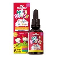 ราคา ของแท้ วิตามินรวมสำหรับเด็ก Natures Aid Mini Drops Multi Vitamin (20107360722)