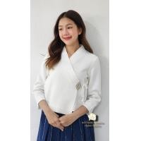 ราคา ณัฐรดาผ้าฝ้าย เสื้อปัดแขน5 ส่วน ผ้าเยื่อไผ่ เสื้อพื้นเมืองผู้หญิง มาตรฐานOTOP Natradaphafai (21303649480)