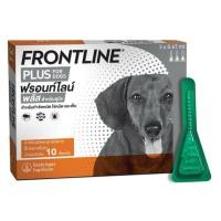 ราคา Frontline Plus หยดตรงจุด กำจัดหมัด ไข่หมัด และเห็บสำหรับสุนัขและแมว 1 กล่อง 3หลอด (23042852191)