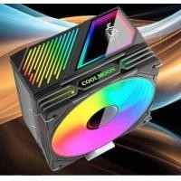 ราคา Heatsink Coolmoon GT400 Digital ARGB CPU Air Cooler Intel AMD AM4 AM5 LGA 1851 1700 1200 115x 1366 (24236280182)