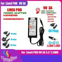 ราคา 9 V 3A AC DC Adapter Charger สำหรับ LINE6 POD HD300 HD400 HD500 HD500X HD BEAN DC 3G แหล่งจ่ายไฟด้วยสายเคเบิล EU US AU UK ปลั๊ก (9969998715)