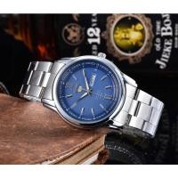 ราคา In stock Men Watches Seiko 5 21 Jewels Automatic Watch for Men Luminous waterproof Black dial calendar Silver Stainless steel strap (20116720593)