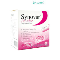 ราคา รุ่นใหม่ Lot ใหม่หมด อายุ 09 2026 SYNOVAR Collagen Type II Powder คอลลาเจน เปปไทด์ ซินโนวาร์ 30 ซอง IIPP (19399434274)