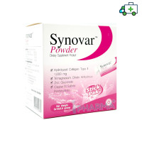 ราคา รุ่นใหม่ Lot ใหม่ หมดอายุ 09 2026 SYNOVAR Collagen Type II Powder คอลลาเจน เปปไทด์ ซินโนวาร์ 30 ซอง PPLF (19398729475)