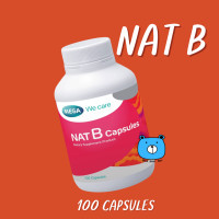 ราคา Mega wecare NAT B Capsules เมก้าวีแคร์ แนทบี แคปซูล วิตามินบีรวม 1 กระปุก (24816856425)