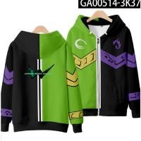 ราคา Men Hoodie Kamen Rider W Joker Decade 3D Printing Kids Men Autumn Winter Fashion Anime Hoodies Sweatshirt Long Sleeve Zipper Jacket Coat (23100664810)