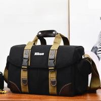 ราคา กระเป๋าใส่กล้อง DSLR Nikon D850 D7500 D810 D7100 7200 กระเป๋าสะพายไหล่สำหรับถ่ายภาพ กระเป๋าใส่กล้องแบบสะพายไหล่ผ้าใบสไตล์จีน (23059867762)