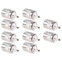 ราคา 10pcs Connector UHF male PL259 plug solder RG8 RG213 LMR400 7D cable silver (24976704840)