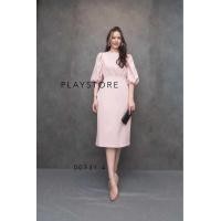 ราคา เดรสทรงสวยช่วงบนเป็นทรงเบสิคแขนพองตุ๊กตา จับทวิสช่วงเอว ช่วงล่างเป็นกระโปรงทรงสอบ Tag Mirror Sister (20414868668)