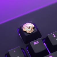ราคา พวงกุญแจ DOTA2 Aegis Keycap สำหรับปุ่มกดคีย์บอร์ดเครื่องกลแป้นพิมพ์โลหะปรับแต่งได้ (23004630482)