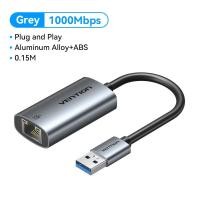 ราคา Vention USB 3 0 Ethernet Adapter 1000 Mbps USB 2 0 100 Mbps Network Card to RJ45 Lan for Win7 Win8 Win10 Laptop Nintendo Switch MacBook Notebook USB to Lan RJ45 Converter (23869324477)