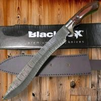 ราคา 22 อุปกรณ์เดินป่าอุปกรณ์ มีดเดินป่า Black Fox รุ่น JZ ใบลายดามัสกัสด้ามไม้สวยๆ คมๆ น้ำหนักดี พร้อมปลอกหนังร้อยเข็มขัด สินค้าคุณภาพเน้นใช้ พกพาเดินป่า 42cm (21652033714)