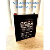 ราคา แบตเตอรี่ Battery 12V 5 5Ah ยี่ห้อ ACCU AC1255 เหมาะกับเครื่องสำรองไฟ แบต UPS APC Eaton Delta Vertiv Syndome ไฟฉุกเฉิน ระบบเตือนภัย (22851974612)