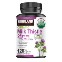 ราคา KIRKLAND Milk Thistle Capsules 7500mg สนับสนุนสุขภาพตับ กระตุ้นการเผาผลาญ ความสามารถในการล้างพิษ (24620115252)