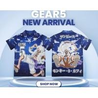 ราคา เสื้อเชิ้ตฮาวายวันพีช ลูฟี่เกียร์5 Hawaii shirt One Piece Luffy GEAR 5 OP 2001 (21515549900)