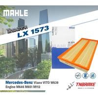 ราคา ไส้กรองอากาศ MAHLE MERCEDES BENZ Viano VITO W639 เครื่อง M646 M651 M112 รถตู้เบนซ์ LX1573 กรองMAHLE (21899014011)