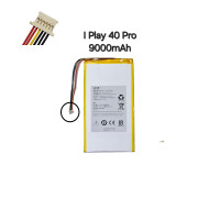 ราคา ใช้สำหรับ Cube tablet Pc Alldocube แท็บเล็ต battery IPlay40pro แบต IPlay 40 pro Iplay40H Iplay 40H 9000mAh 6สาย socke (18113160170)