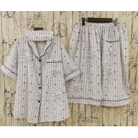 ราคา ชุดนอนผู้หญิงไซส์ใหญ่ เสื้อ กางเกงขา 5 ส่วน เนื้อผ้าไหมอิตาลี (4652168885)