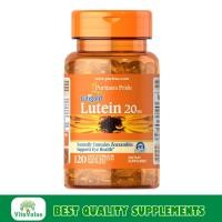 ราคา ขวดใหญ่ สุดคุ้ม 120 เม็ด Puritans Pride Lutein 20 mg with Zeaxanthin 120 Softgels (22832631563)