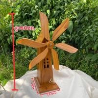 ราคา กังหันลม กังหันประดับบ้านหมุนได้จริงตามแรงลม เสริมฮวงจุ้ย มีงานดิบและงานทาสีเคลือบแลคเกอร์ (9849270674)