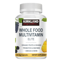 ราคา KIRKLAND whole food multivitamin capsules รองรับภูมิคุ้มกัน ระบบย่อยอาหาร พลังงาน สุขภาพลำไส้ ไม่ใช่จีเอ็มโอ (24642271269)
