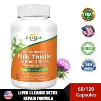 ราคา Daitea Milk Thistle 300Mg 120Cps อาหารเสริมดีท็อกซ์ตับ รองรับสุขภาพตับ อาหารเสริมปกป้องตับ (22484527188)