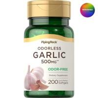 ราคา Odorless Garlic 500 mg 200Softgels น้ำมันกระเทียม (21641438699)