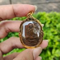 ราคา เหรียญหลวงปู่สุดวัดกาหลง เหรียญเสือเผ่น ที่ระลึกทำบุญครบ6รอบ ปี2517 เนื้อทองแดงเลี่ยมกรอบทองไมคร่อนอย่างดี (18704804532)