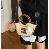 ราคา Movi Katie กระเป๋าสะพายผญ กระเป๋าถือกระเป๋าแฟชั่น กระเป๋าทรงถัง tote bag กระเป๋า สาน เก๋ๆกระเป๋าถือสวยๆ กระเป๋าถือสวยๆกระเป๋า สาน เก๋ๆ ระเป๋าสะพายข้างชายหาดดีไซน์เฉพาะกลุ่มสำหรับผู้หญิง (24802523427)