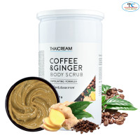 ราคา ไทยครีม สครับขัดผิว กาแฟ ขิง 1กิโล ครีมขัดผิว ครีมขิง thaicream coffee ginger body scrub สปาขัดผิว (633264174)
