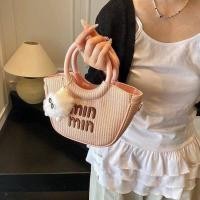ราคา Movi Katie กระเป๋าสะพายผญ กระเป๋าถือกระเป๋าแฟชั่น กระเป๋าทรงถัง tote bag กระเป๋า สาน เก๋ๆกระเป๋าถือสวยๆ กระเป๋าถือสวยๆกระเป๋า สาน เก๋ๆ ระเป๋าสะพายข้างชายหาดดีไซน์เฉพาะกลุ่มสำหรับผู้หญิง (24802523428)