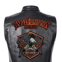 ราคา อาร์มปัก ฮาร์เลย์ Harley Davidson ขนาดใหญ่สำหรับเย็บติดด้านหลังเสื้อ รุ่น P7Aa52 0763 (23805493645)