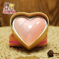 ราคา British Make Up Revolution Rainbow Unicorn High Gloss Love Shaped Eye Shadow Blush Nude Makeup Rouge (21192287989)