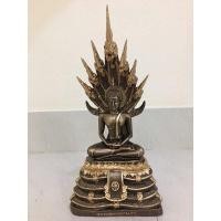 ราคา พระนาคปรก หล่อจากแร่เหล็กน้ำพี้แท้100 ขนาดหน้าตัก 6 นิ้ว สูง 13 นิ้ว (12161932705)