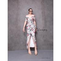 ราคา Mirrorsister 40730 3 เดรสลายดอกตัวยาว แขนสั้น คอวีไขว้ทับกัน ช่วงล่างเป็นกระโปรงผ่าแหวกหน้า เนื้อผ้ายืดได้นิดหน่อย (22479891500)