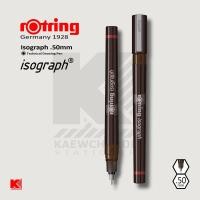 ราคา ปากกาเขียนแบบ Rotring Isograph ขนาด 0 1 0 2 0 3 และ 0 5 มม (16004087581)