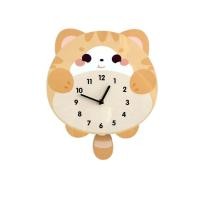 ราคา GONUUWGL การ์ตูน นาฬิกาแขวนผนัง ไม่ซ้ำใคร รูปแมว นาฬิกาแขวน สร้างสรรค์ ตกแต่ง นาฬิกาเงียบ ห้องเด็ก (24689612697)