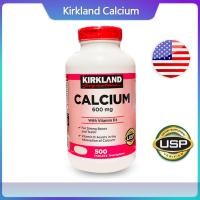 ราคา Exp 02 2028 Kirkland Signature Calcium 600 mg with Vitamin D3 500 Tablets (24761513585)