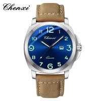ราคา CHENXI นาฬิกาผู้ชายหรูหราแฟชั่นนาฬิกาควอตซ์สําหรับชายกันน้ํานาฬิกาข้อมือนาฬิกาสายหนังนาฬิกา Reloj 2025 ใหม่ (24709040605)