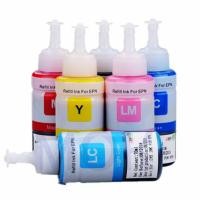 ราคา Printer ink Refill for Epson L800 L805 L810 L850 L1800 Ink Tank Printer 6 Color set (9512358915)