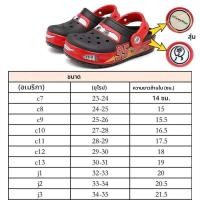 ราคา Disney Lightning Mcqueen รองเท้าแตะพร้อมไฟ LED รองเท้าแตะกลางแจ้งสบายๆสําหรับชายหญิงผู้ใหญ่รองเท้าชายหาดลื่น (24691627737)