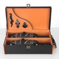 ราคา กล่องของขวัญไวน์แดงสองชิ้น กล่องหนังหรูหรา กล่องบรรจุภัณฑ์ไวน์แดงสองขวด กล่องบรรจุภัณฑ์ไวน์ที่ใช้ได้ทั่วไป (6768134898)