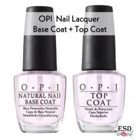 ราคา OPI Natural Nail Base Coat Top Coat เบสทารองพื้น และเคลือบเงา สำหรับปกป้องเล็บ ไม่เหลือง และทำให้สีติดทนนาน ขนาด 15 ml (23364547731)