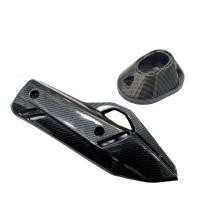 ราคา ครอบท่อ ฝาครอบป้องกันน้ำร้อนลวกสำหรับท่อไอเสีย ครอบท่อ ปลายท่อ ครอบหม้อน้ำ CLICK 160 PCX 160 2021 2023 ลายคาบอน 5D เคฟล่า งานเกรดคุณภาพ ทนความร้อนสูง (24593575371)