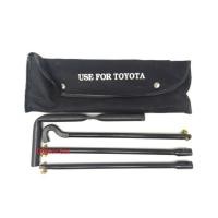 ราคา เหล็กหมุนยางอะไหล่ 3 ท่อน สำหรับ โตโยต้า Toyota ไมตี้ วีโก้ รีโว่ Mighty X Vigo Revo อีซูซุ Isuzu TFR D Max นิสสัน Nissan Big M นาวาร่า Navara D40 Doctor Car (14132883146)