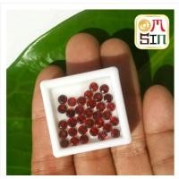 ราคา A067 3 มิล 1 เม็ด กลม โกเมน สีแดง พลอยแท้ Natural Garnet ก้นแหลม พลอยดิบ ไม่เผา ธรรมชาติแท้ 100 (22365387790)