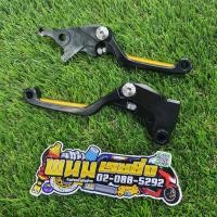 ราคา มือเบรค C N C KSR มีกันลื่น ทูโทน สีดำ ทอง รหัสสินค้า 038702 (7512709479)