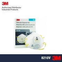 ราคา 3M 8210V N95 ชนิดมีวาล์ว หน้ากากป้องกันฝุ่น 1กล่อง มี10ชิ้น Valved 8210V 8210 เอ็น95 (22412274767)