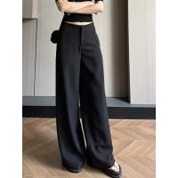 ราคา Cici 2533 กางเกงขายาวกระบอก เอวสูง มีซิป มีกระเป๋าข้าง พลางหุ่นทรงสวย ใส่ทำงาน (24527963997)